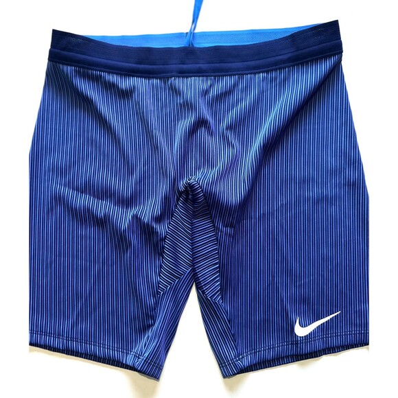 blue and white nike elite shorts